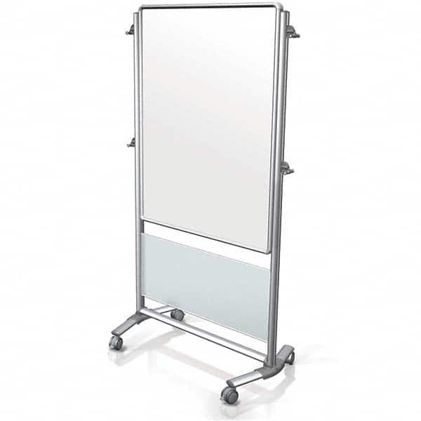 Ghent - Whiteboards & Magnetic Dry Erase Boards Type: Porcelain on steel Magnetic marker board Height (Inch): 75-5/8 - Industrial Tool & Supply