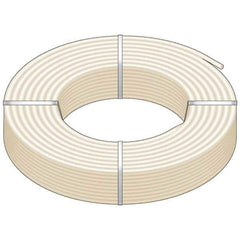Mueller Industries - 0.862" ID x 1-1/8" OD, 100' Long, PEX-A Tube - Natural with Blue Print, 100 Max psi - Industrial Tool & Supply