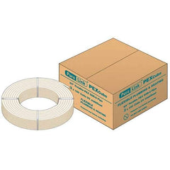 Mueller Industries - 0.671" ID x 7/8" OD, 100' Long, PEX-A Tube - Natural with Blue Print, 100 Max psi - Industrial Tool & Supply