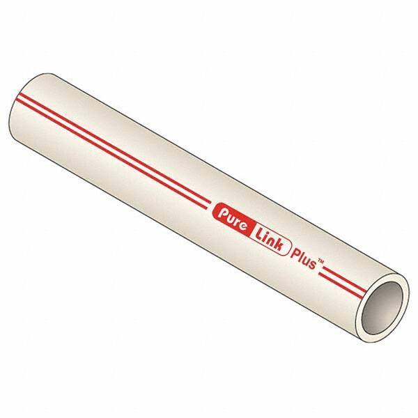 Mueller Industries - 0.862" ID x 1-1/8" OD, 100' Long, PEX-A Tube - Natural with Red Print, 100 Max psi - Industrial Tool & Supply