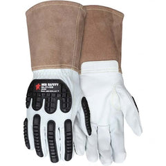 MCR Safety - Size L Goatskin Welding Glove - Industrial Tool & Supply