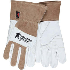 MCR Safety - Size L Cowhide Welding Glove - Industrial Tool & Supply