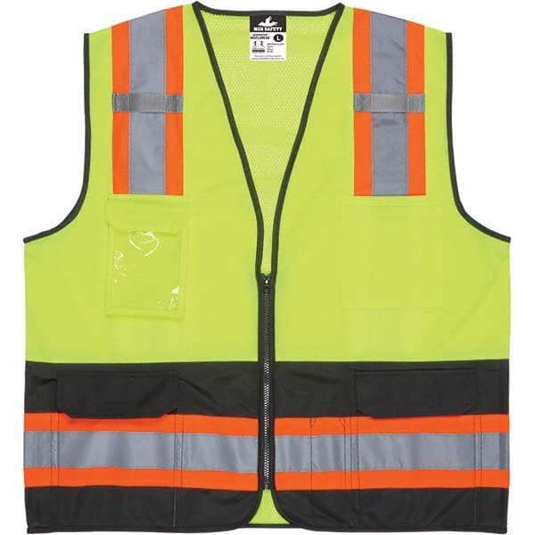 MCR Safety - High Visibility Vests Vest Style: General Purpose Vest Type: Hi Visibility - Industrial Tool & Supply