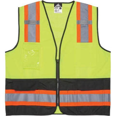 MCR Safety - High Visibility Vests Vest Style: General Purpose Vest Type: Hi Visibility - Industrial Tool & Supply