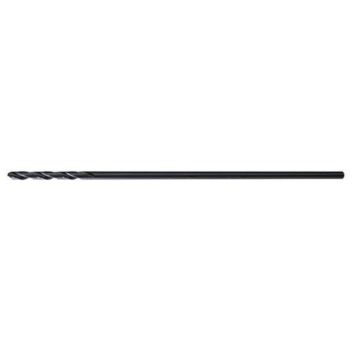 #6 RHS / RHC HSS 135 Degree Split Point Aircraft Extended Length Extension Drill - Steam Oxide - Exact Industrial Supply