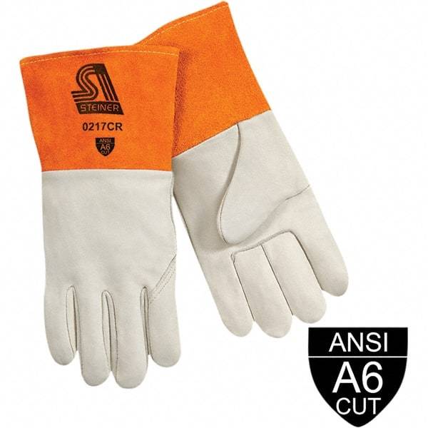 Steiner - Welder's & Heat Protective Gloves Type: Welding Glove Size: X-Large - Industrial Tool & Supply