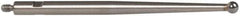 TESA Brown & Sharpe - 2mm Ball Diam, Carbide, Ball Test Indicator Contact Point - 1-7/16" Contact Point Length, Use with Brown & Sharpe BesTest 599 Series - Industrial Tool & Supply