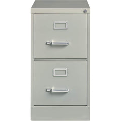 File Cabinets & Accessories; File Cabinet Type: Vertical; Color: Light Gray; Material: Steel; Number Of Drawers: 2.000