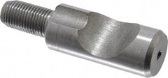 Bison - Lathe Chuck Camlock Stud - 6-1/4" Chuck Diam Compatible, D1-4 Mount, 5/8" OD, M10x1 Thread - Industrial Tool & Supply