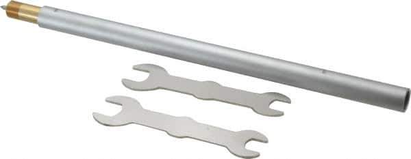 Mitutoyo - 1 Piece, 6.5 to 16 Inch Measurement Range, Bore Gage Extension Rod - 9-27/32 Inch Long, For Use with Dial Bore Gages - Industrial Tool & Supply