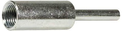 Merit Abrasives - Bore Polisher Mandrel - 1/2-20 Thread, for Use with B4 Series - Industrial Tool & Supply