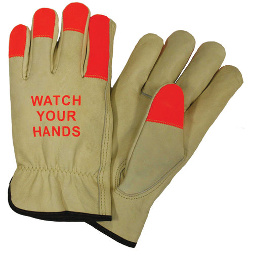 Select Grain Cowhide Leather Drivers Gloves Large - Industrial Tool & Supply