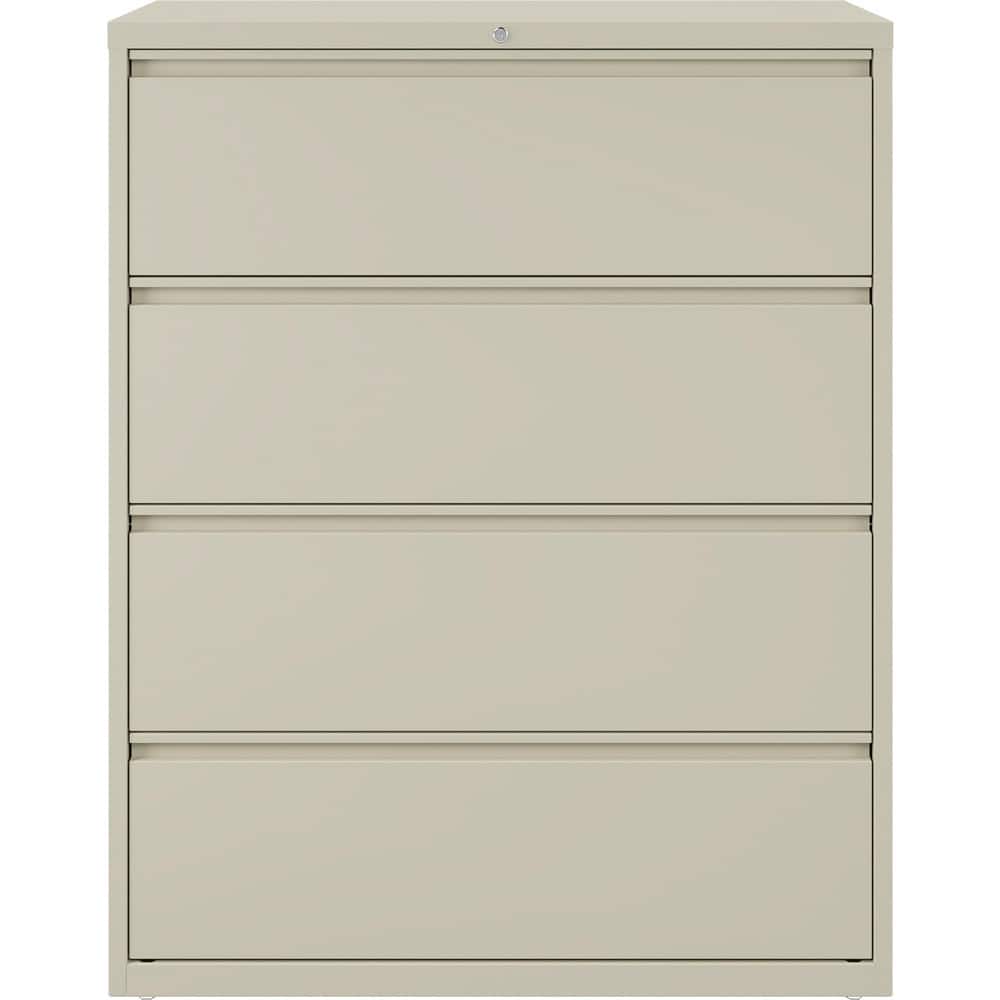 File Cabinets & Accessories; File Cabinet Type: Horizontal; Color: Putty; Material: Steel; Number Of Drawers: 4.000