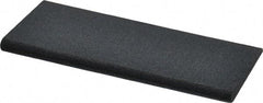 Norton - 4-1/2" Long x 1-3/4" Diam x 1/4" Thick, Silicon Carbide Sharpening Stone - Round Edge Slip, Medium Grade - Industrial Tool & Supply