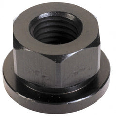 TE-CO - 1-1/4 - 7, 2-1/2" Flange Diam, 1-1/4" High, 1-13/16" Across Flats, Flange Nut - Industrial Tool & Supply