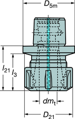 C53911432045 CAPTO ADAPTER - Industrial Tool & Supply