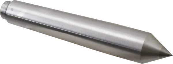 Riten - 7/8" Head Diam, Carbide-Tipped Steel Standard Point Solid Dead Center - Jarno 7 Taper, 7/8" Point Diam, 1-3/16" Point Length, 5-1/4" OAL - Industrial Tool & Supply