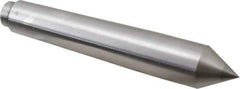 Riten - 7/8" Head Diam, Carbide-Tipped Steel Standard Point Solid Dead Center - Jarno 7 Taper, 7/8" Point Diam, 1-3/16" Point Length, 5-1/4" OAL - Industrial Tool & Supply