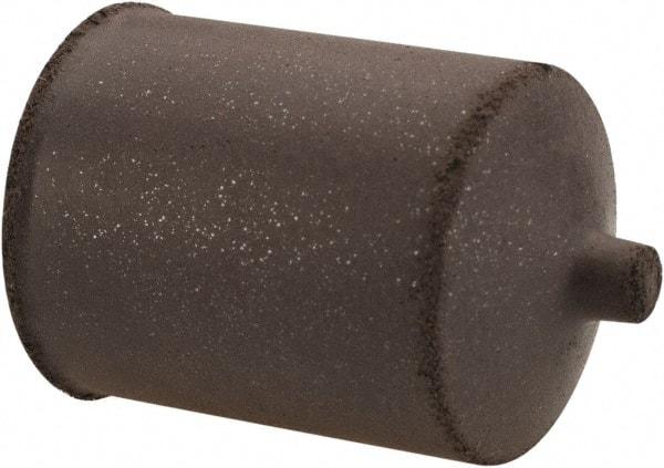 Cratex - 7/8" Max Diam x 1-1/4" Long, Cone, Rubberized Point - Medium Grade, Silicon Carbide, 1/4" Arbor Hole, Unmounted - Industrial Tool & Supply