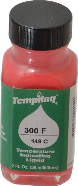Tempil - 300°F Temp Indicating Liquid - 2 Ounce Container, 149°C - Industrial Tool & Supply