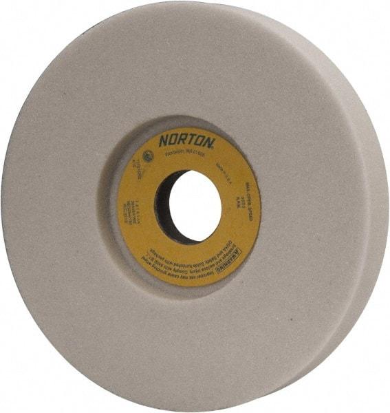 Norton - 7" Diam x 1-1/4" Hole x 1" Thick, K Hardness, 46 Grit Surface Grinding Wheel - Aluminum Oxide, Type 5, Coarse Grade, 3,600 Max RPM, Vitrified Bond, One-Side Recess - Industrial Tool & Supply