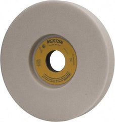 Norton - 7" Diam x 1-1/4" Hole x 1" Thick, K Hardness, 46 Grit Surface Grinding Wheel - Aluminum Oxide, Type 5, Coarse Grade, 3,600 Max RPM, Vitrified Bond, One-Side Recess - Industrial Tool & Supply