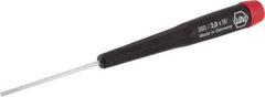 Wiha - Precision Slotted Screwdriver - Ergonomic Handle - Industrial Tool & Supply