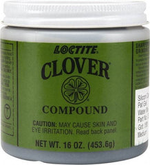 Loctite - 1 Lb Water Soluble Compound - Compound Grade Very Fine, 180 Grit, Black & Gray, Use on General Purpose - Industrial Tool & Supply