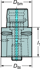 C83910180065 CAPTO HOLDER - Industrial Tool & Supply