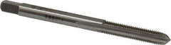 Heli-Coil - M3.5x0.60 Metric Coarse, D2, 3 Flute, Plug Chamfer, Bright Finish, High Speed Steel Hand STI Tap - 2-1/8" OAL, 19.05mm Thread Length, 6.35mm Square Length, 3.33mm Square Size, 5H Class of Fit - Exact Industrial Supply