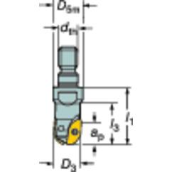 R216-12T08 Coromant Ball Nose Endmill Exchangeable Head - Industrial Tool & Supply