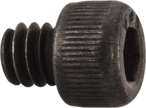 Value Collection - #5-40 UNC Hex Socket Drive, Socket Cap Screw - Alloy Steel, Black Oxide Finish, Fully Threaded, 1/8" Length Under Head - Industrial Tool & Supply