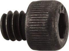 Value Collection - #5-40 UNC Hex Socket Drive, Socket Cap Screw - Alloy Steel, Black Oxide Finish, Fully Threaded, 1/8" Length Under Head - Industrial Tool & Supply