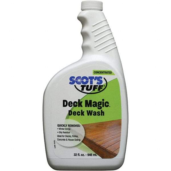 Scot's Tuff - Bottle Outdoor Cleaner - Use on Decking - Industrial Tool & Supply