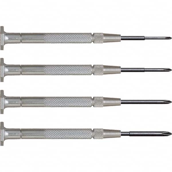 Moody Tools - Precision & Specialty Screwdrivers Type: JIS Overall Length Range: 3" - 6.9" - Industrial Tool & Supply