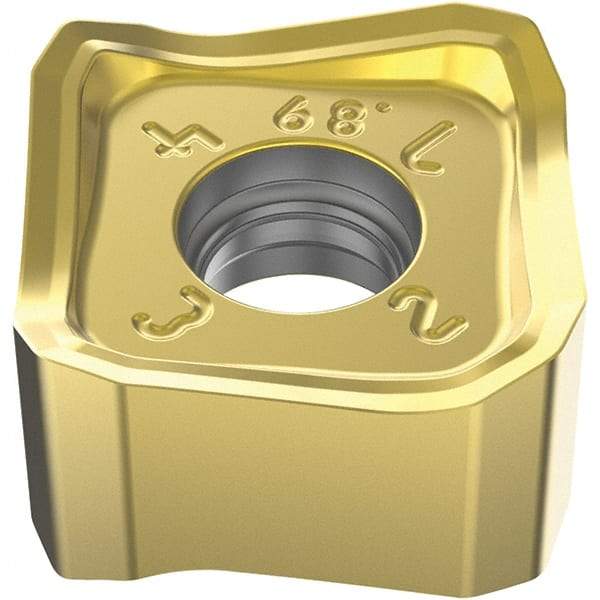 Seco - SNMX1407 M10 Grade MP3000 Carbide Milling Insert - TiAlN Finish, 6.59mm Thick, 14mm Inscribed Circle - Industrial Tool & Supply