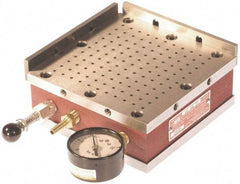 Suburban Tool - 6" Long x 6" Wide x 6" High, Compound, Series S1, Fine Pole, Sine Plate & Magnetic Chuck Combo - Angle Plate, Bolts, Handle, Locking Straps, Magnetic Chuck, Rails, Screws, Storage Case, T-Handle Hex Wrench, V-Block, Vise & Washer - Industrial Tool & Supply