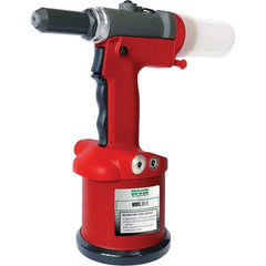 Marson - 3/16" Capacity, Air Riveter - 0.807" Long Stroke, 1/4 NPT Inlet - Industrial Tool & Supply