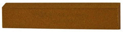 Norton - 4-1/2" Long x 1" Wide x 5/16" Thick, Aluminum Oxide Sharpening Stone - Rectangle, Medium Grade - Industrial Tool & Supply