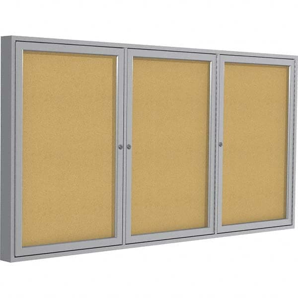 Ghent - Cork Bulletin Boards Style: Enclosed Cork Bulletin Boards Color: Natural Cork - Industrial Tool & Supply
