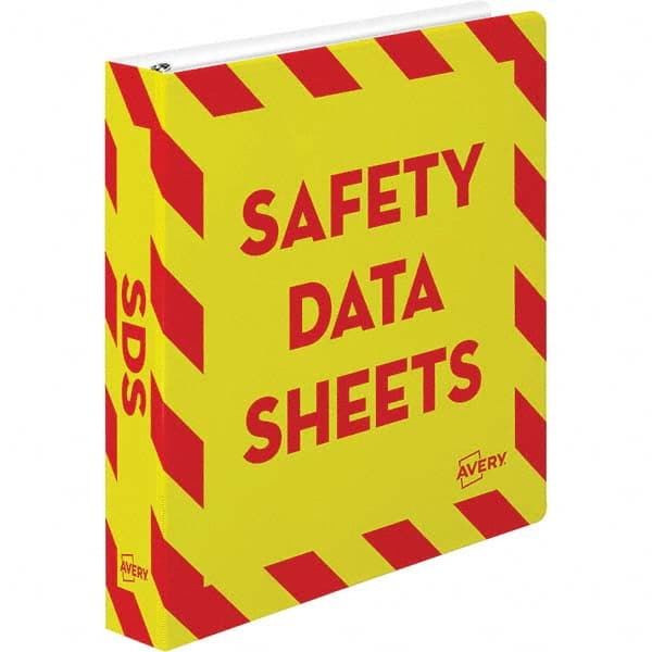 AVERY - Ring Binders Binder Type: 3 Hole Binder Capacity: 400 Sheets - Industrial Tool & Supply