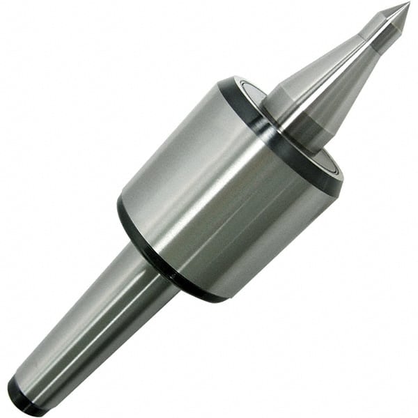 Accupro - Live Centers Shank Type: Morse Taper Taper Size: MT3 - Industrial Tool & Supply