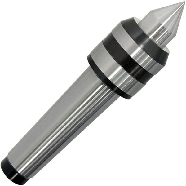 Accupro - Live Centers Shank Type: Morse Taper Taper Size: MT4 - Industrial Tool & Supply