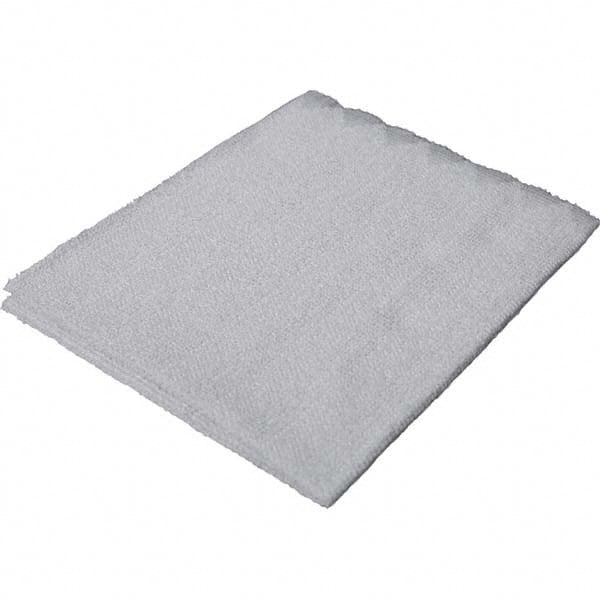 Microfiber Wipes: 1/4 Fold Box, 12 x 13″ Sheet, White