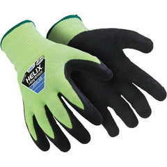 HexArmor - Size 2XL (11), ANSI Cut Lvl A8, Rubber Latex Coated Cut Resistant Gloves - Industrial Tool & Supply