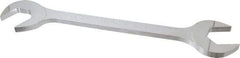 Proto - 1-3/4" Standard Open End Wrench - 17" OAL, Double End, Chrome Finish, 15° & 60° Head Angle - Industrial Tool & Supply