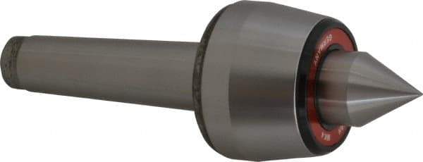 Rohm - MT4 Taper Shank, 2.755" Head Diam 800 Lb Capacity Live Center - 3,800 Max RPM, 2-3/32" Head Length, 1.2598" Point Diam, 1.614" Point Len, 1,760 Lb Max Workpc, 4.035" OAL, Standard Point - Industrial Tool & Supply