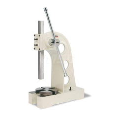 Arbor Presses; Pressure: 5 Ton; Power Type: Manual; Throat Depth (Inch): 8.89; Maximum Work Height (Inch): 15-3/4; Ram Width/Diameter (Inch): 2; Leverage Style: Single; Overall Height (Inch): 38; Maximum Work Width/Diameter (Inch): 15-3/4; Capacity Table