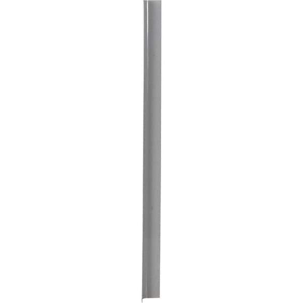 Vestil - 48" Long, Plastic Corner Protectors - Gray - Industrial Tool & Supply