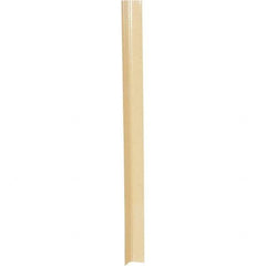 Vestil - 48" Long, Plastic Corner Protectors - Beige - Industrial Tool & Supply